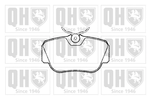 Brake Pad Set, disc brake (BP571)