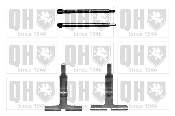 Accessory Kit, disc brake pad (BFK926)
