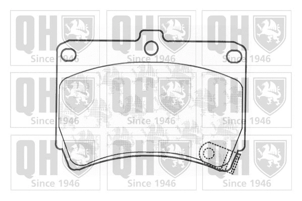 Brake Pad Set, disc brake (BP1331)