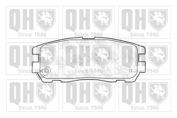 Brake Pad Set, disc brake (BP792)