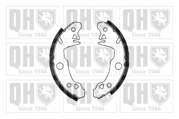 Brake Shoe Set (BS618)