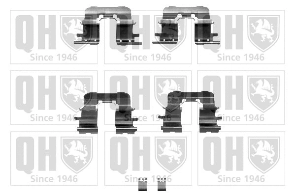 Accessory Kit, disc brake pad (BFK917)