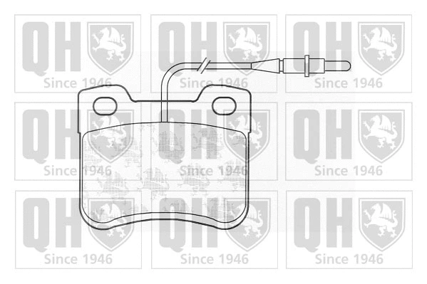 Brake Pad Set, disc brake (BP522)