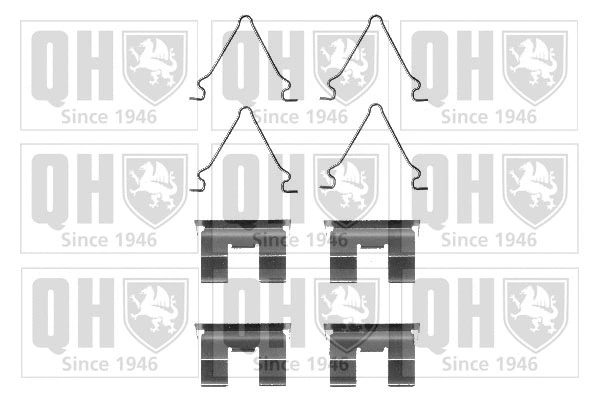 Accessory Kit, disc brake pad (BFK626)