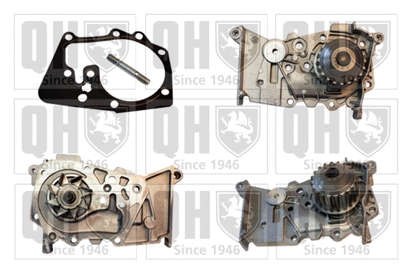 Water Pump, engine cooling (QCP3653)
