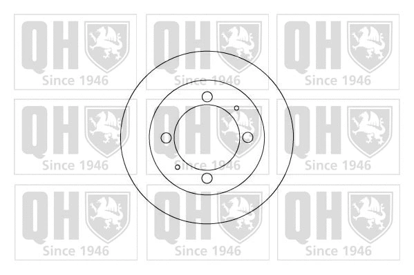 Brake Disc (BDC3671)