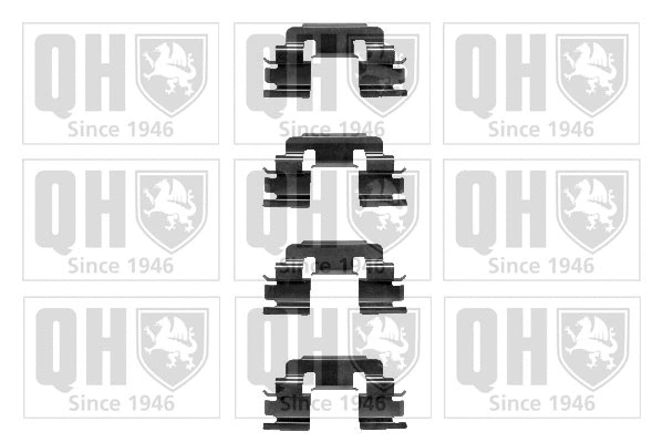Accessory Kit, disc brake pad (BFK904)