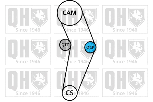 Timing Belt Kit (QBK122)