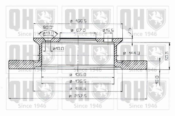 Brake Disc (BDC3715)