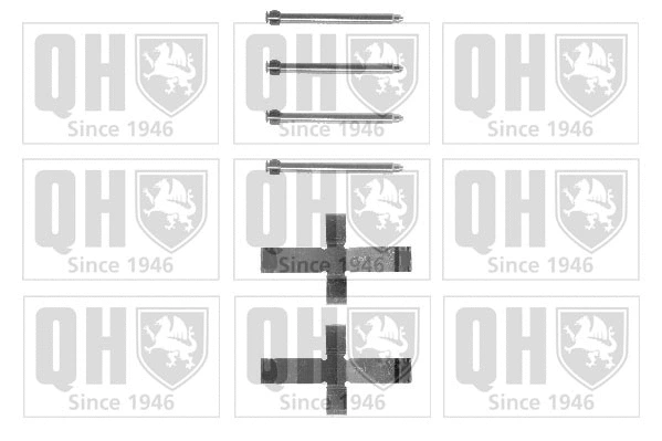 Accessory Kit, disc brake pad (BFK808)