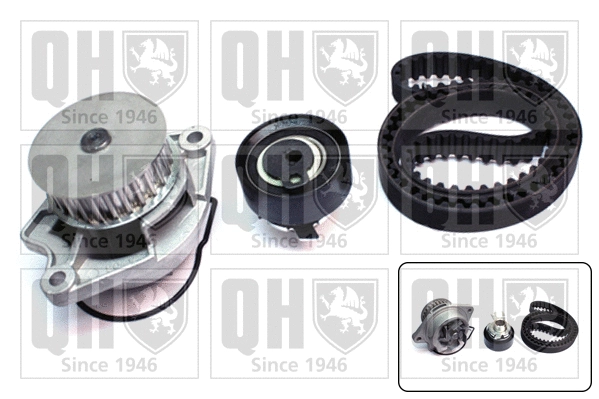Water Pump & Timing Belt Kit (QBPK6680)