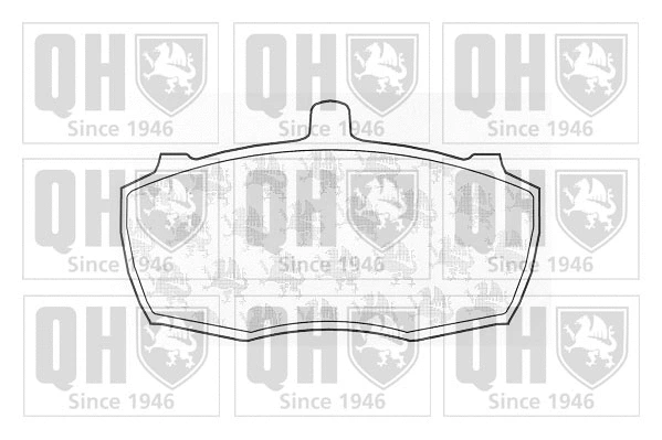 Brake Pad Set, disc brake (BP294)