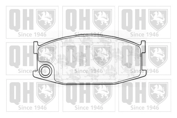 Brake Pad Set, disc brake (BP285)