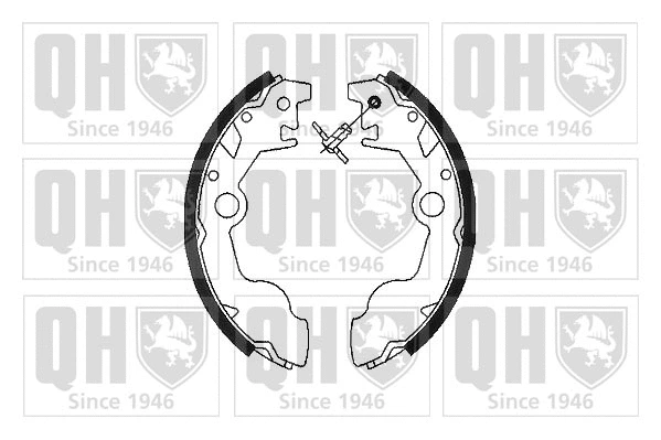 Brake Shoe Set (BS967)