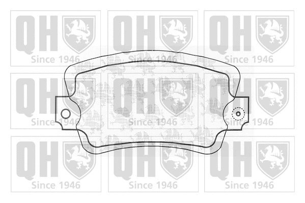 Brake Pad Set, disc brake (BP203)