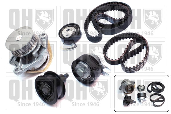 Water Pump & Timing Belt Kit (QBPK7770)