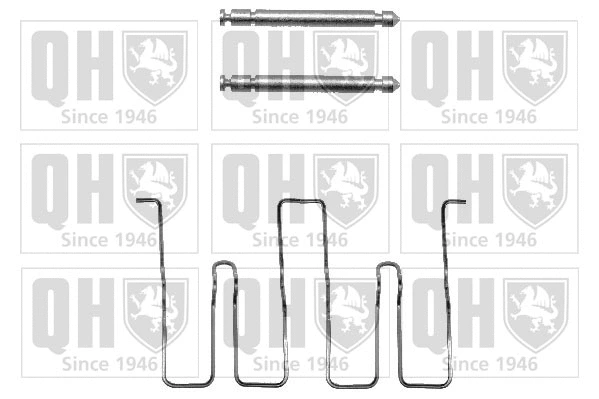 Accessory Kit, disc brake pad (BFK619)