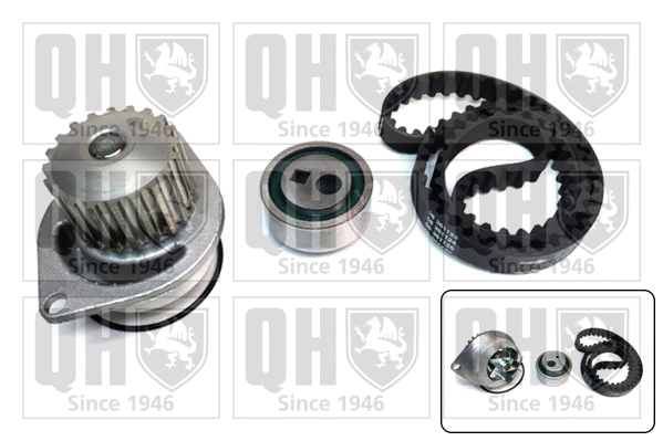 Water Pump & Timing Belt Kit (QBPK1041)