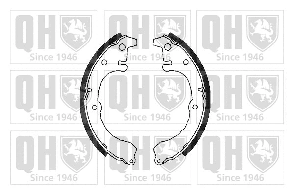 Brake Shoe Set (BS599)