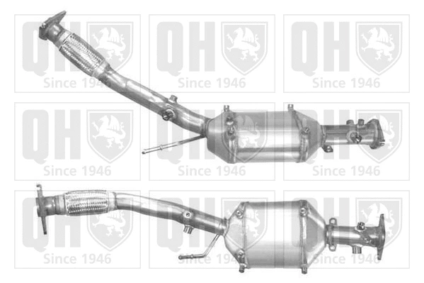 Soot/Particulate Filter, exhaust system (QDPF11059)