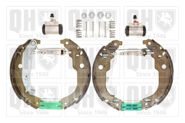 Brake Shoe Set (BS1187K3)