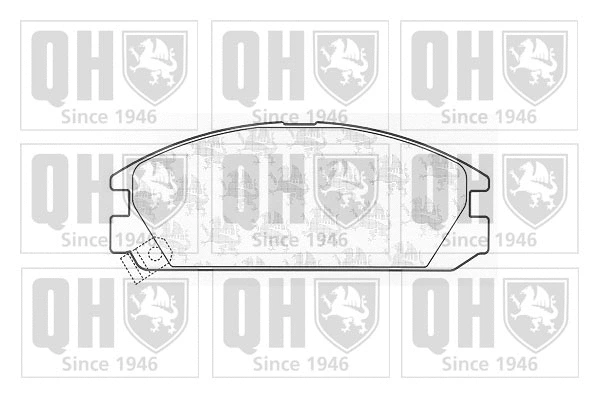 Brake Pad Set, disc brake (BP425)