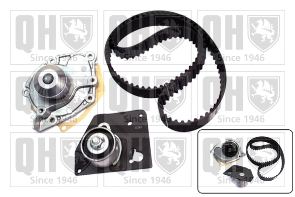 Water Pump & Timing Belt Kit (QBPK6320)