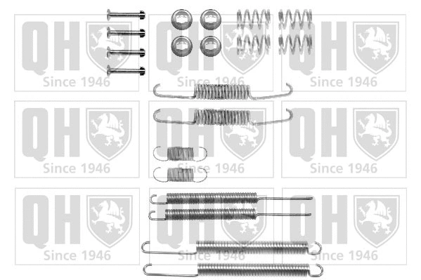 Accessory Kit, brake shoes (BFK235)