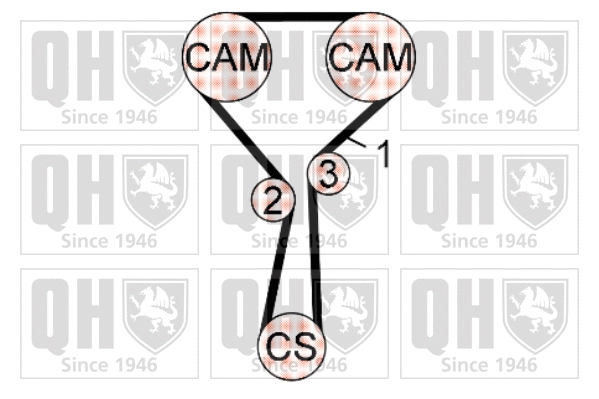 Timing Belt Kit (QBK689)