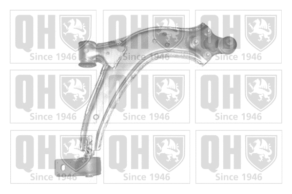 Control/Trailing Arm, wheel suspension (QSA2118S)