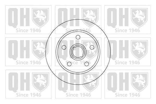 Brake Disc (BDC3764)