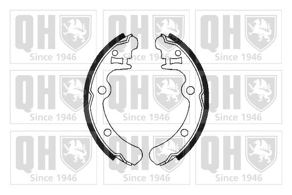 Brake Shoe Set (BS748)