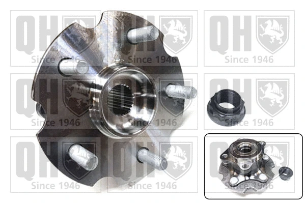 Wheel Bearing Kit (QWB1536)