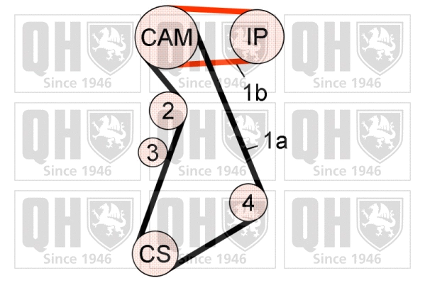 Timing Belt Kit (QBK664)