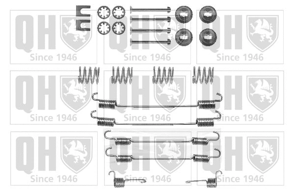 Accessory Kit, brake shoes (BFK393)