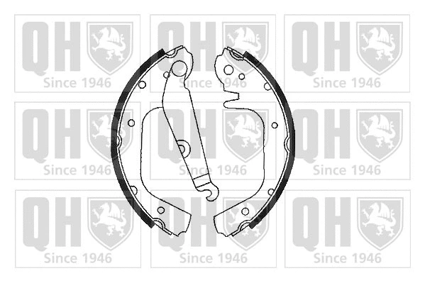 Brake Shoe Set (BS514)