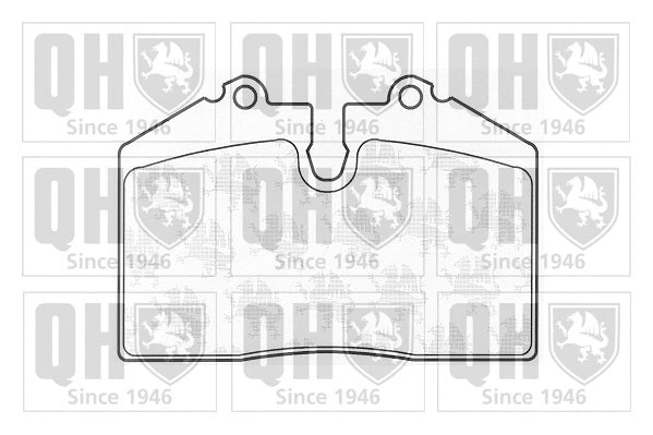 Brake Pad Set, disc brake (BP972)