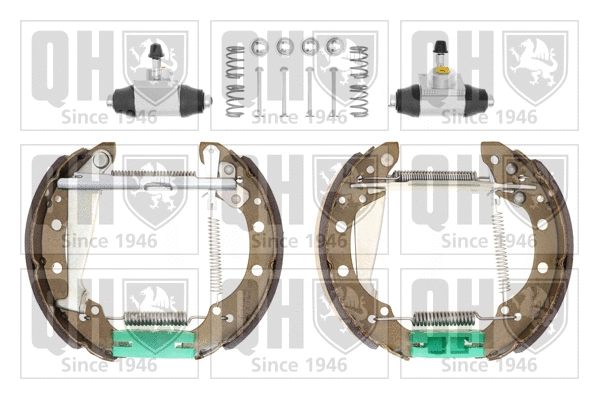Brake Shoe Set (BS836K2)