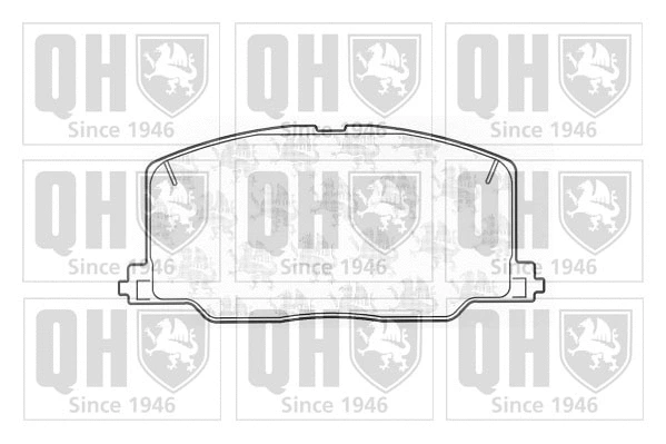 Brake Pad Set, disc brake (BP588)
