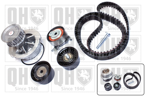 Water Pump & Timing Belt Kit (QBPK5790)