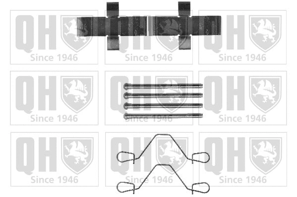 Accessory Kit, disc brake pad (BFK869)