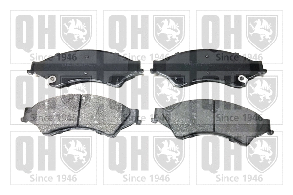Brake Pad Set, disc brake (BP1886)