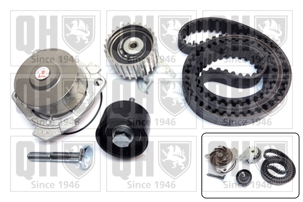 Water Pump & Timing Belt Kit (QBPK8660)