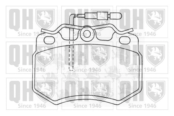 Brake Pad Set, disc brake (BP377)