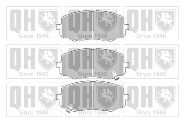 Brake Pad Set, disc brake (BP1670)
