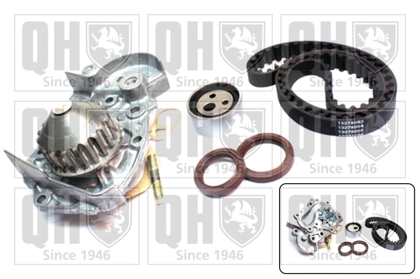 Water Pump & Timing Belt Kit (QBPK1220)