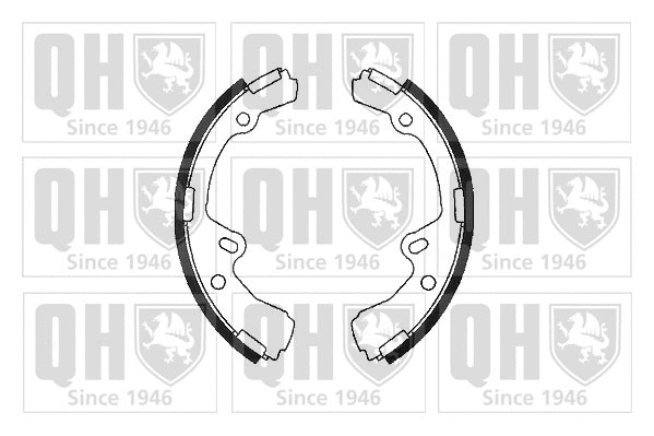 Brake Shoe Set (BS763)