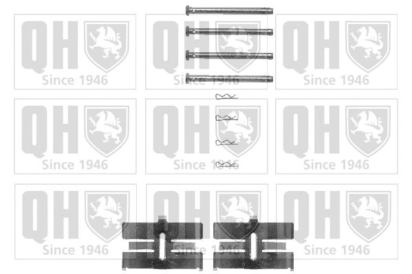 Accessory Kit, disc brake pad (BFK625)