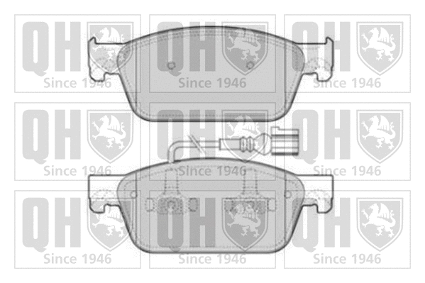 Brake Pad Set, disc brake (BP1807)
