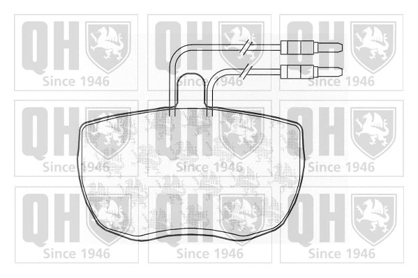 Brake Pad Set, disc brake (BP295)